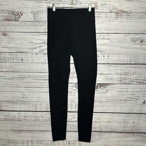 Madewell MWL High Rise Black Form Leggings Medium - Picture 2 of 14